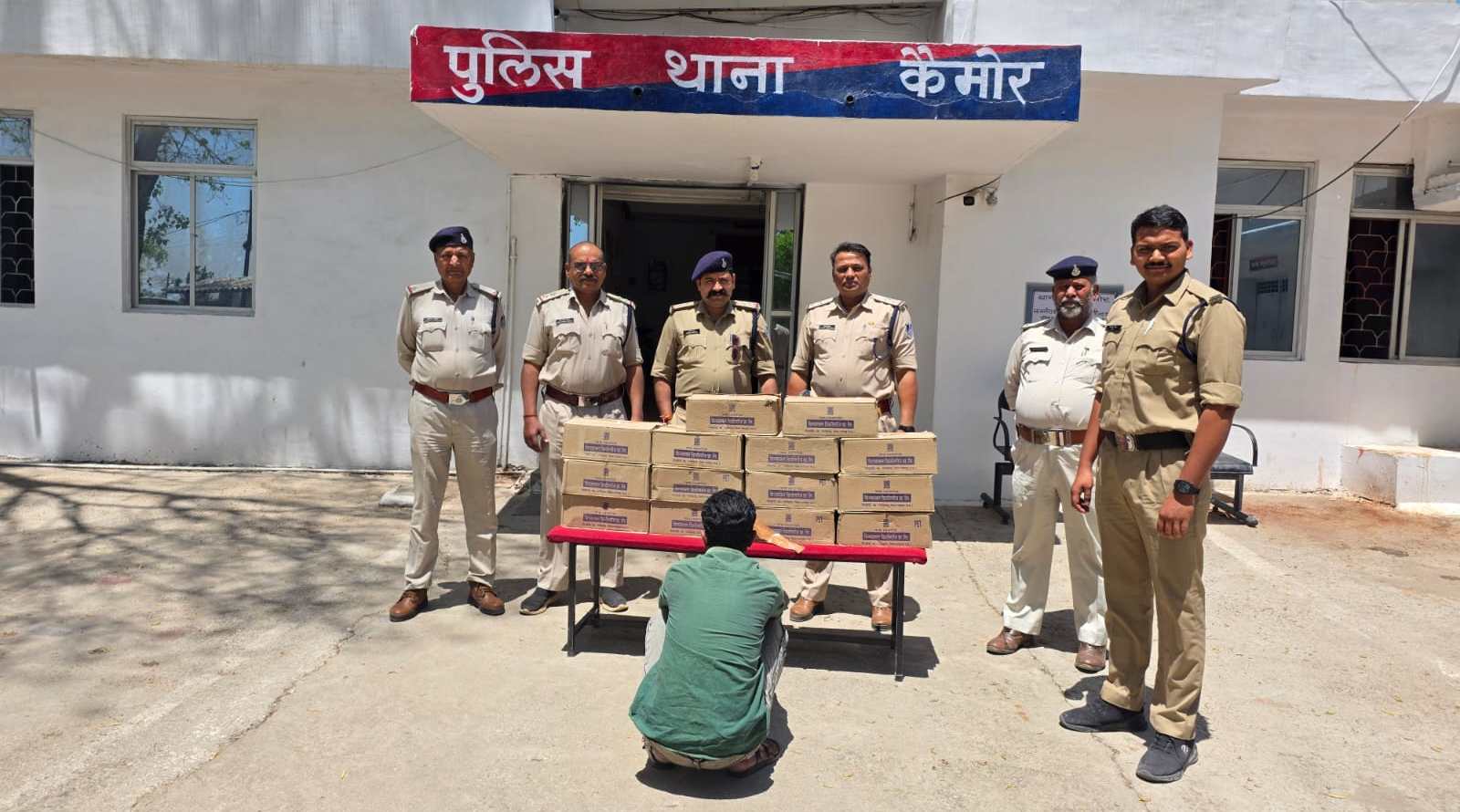 अवैध शराब के विरुद्ध कार्यवाही